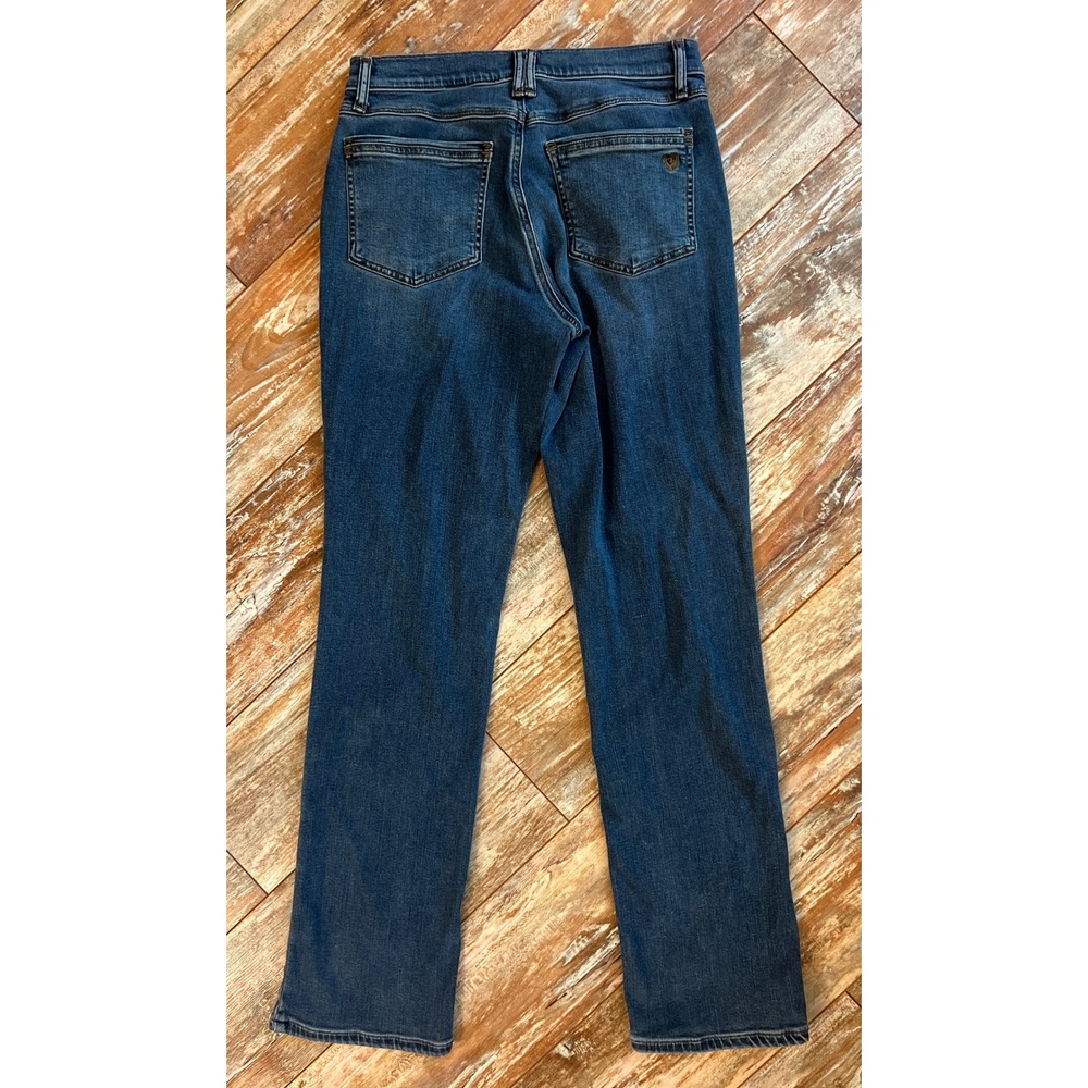 Kuhl Women's Size 6 Regular Straight Leg Stretch Denim Jeans Blue Indigo Wash - Picture 2 of 10